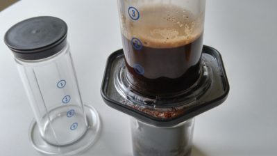 Brewing Coffee with Aeropress